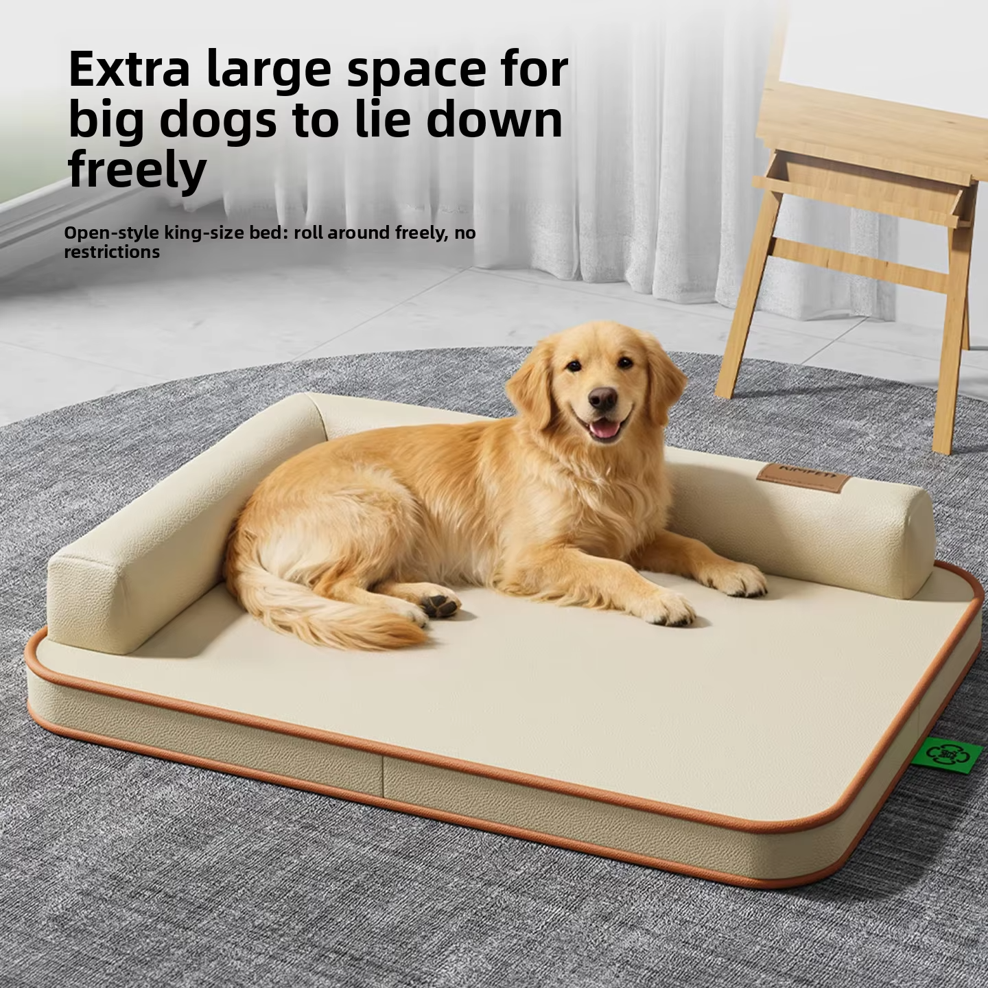 Bed for Large Dogs Medium Dog Big Cushion Bedding Cats Sofa Baskets Small Breeds Mat Cushions Accessories Blanket Pet Puppy Pets