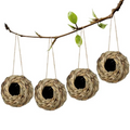 New Birds Nest Bird Cage Grass Egg Cage Bird House Outdoor Decorative Weaved Hanging Parrot Nest Houses Pet Bedroom