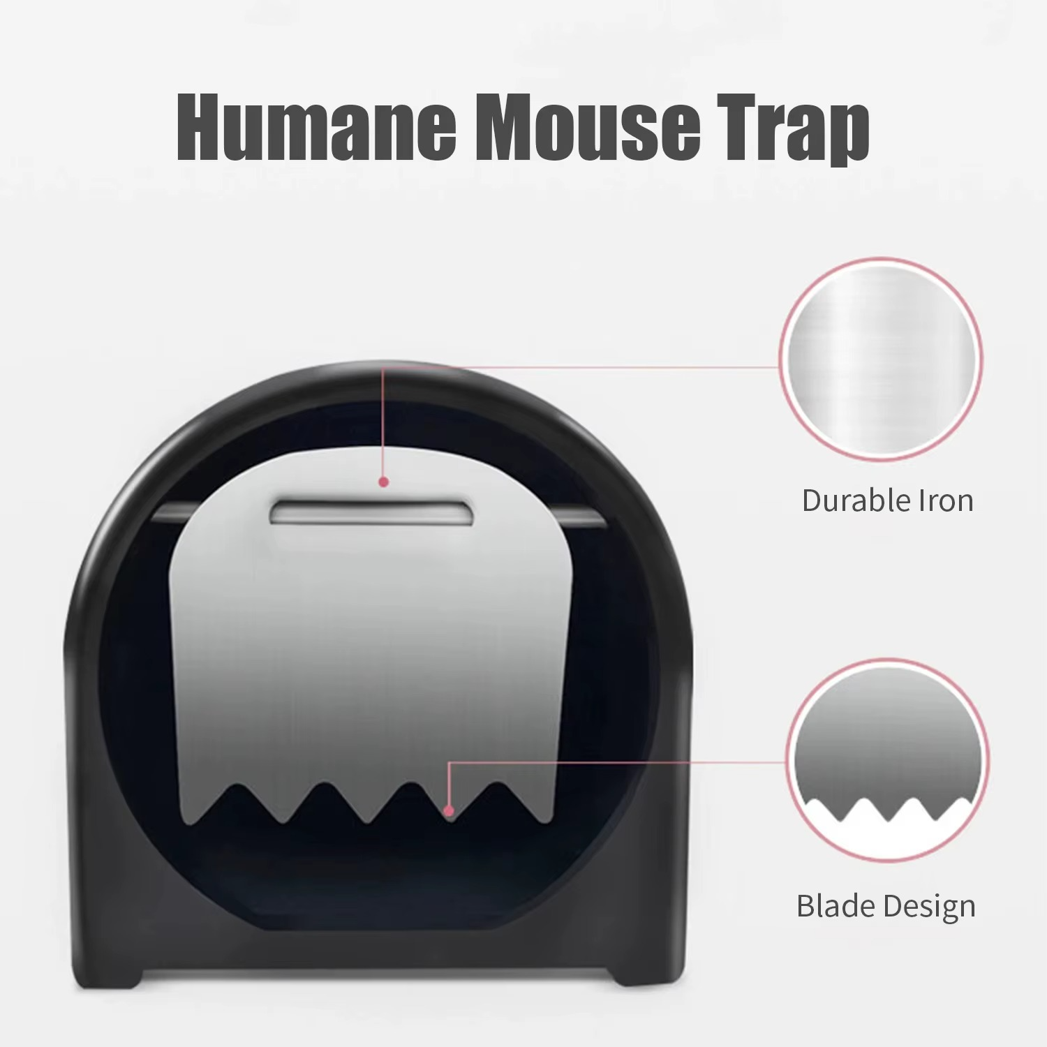 Rodent Zapper Rat Mice Mouse Trap Humane Mouse Trap Catch and Release Mouse Traps Mousetrap Catcher Capture Cage Indoor Outdoor