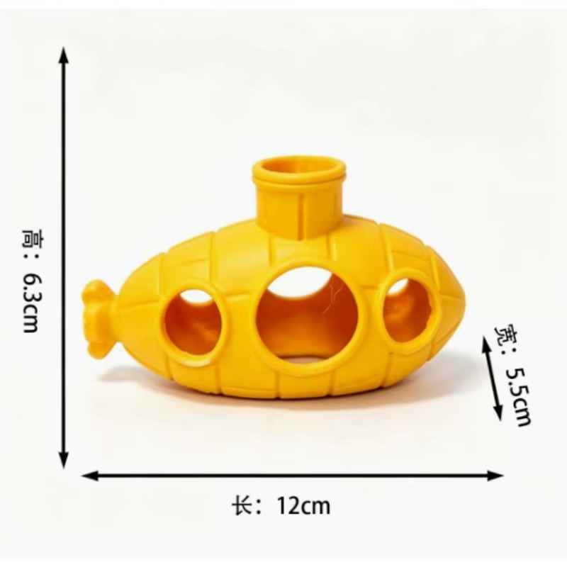 1PC 3D Printed Sea Fish Tank Ornament Submarine Aquarium Micro Landscape Decoration Hiding House Breeding Jar